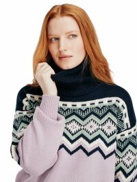 Dale of Norway Randaberg Damen Merino Wollpullover Lila