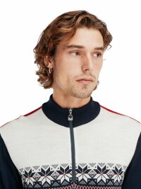 Dale of Norway Liberg Herren Merino Wollpullover Navy