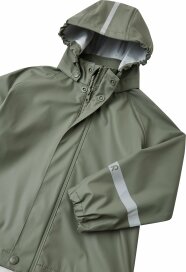 Reima Lampi Kinder Regenjacke Greyish Green