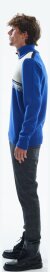 Dale of Norway Lahti Herren Wollpullover Blau Weiss