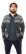 Fuza Wool Arn Herren Merino Strickjacke Grau