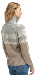 Dale of Norway Myking Damen Merino Wollpullover Beige