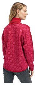 Dale of Norway Firda Damen Merino Wollpullover Rosa Rot