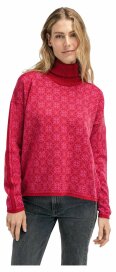 Dale of Norway Firda Damen Merinopullover Rosa Rot