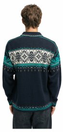 Dale of Norway Blyfjell Herren Wollpullover Türkis