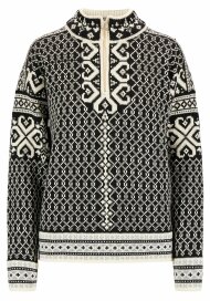 Dale of Norway Leknes Feminine Sweater Black White