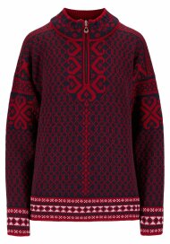 Dale of Norway Leknes Damen Wollpullover Rot