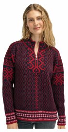 Dale of Norway Leknes Damen Wollpullover Rot