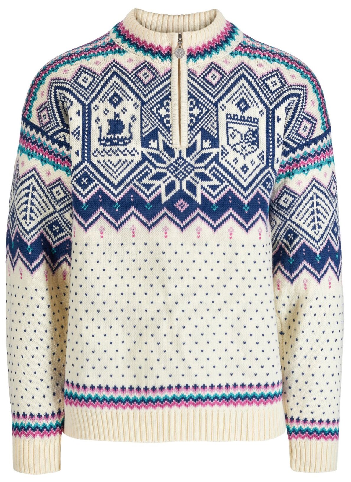 Norweger Pullover Oversize Wollpulli Original Norweger Strickjacke