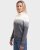 Natural Style Ice Rose Damen Merino Wollpullover Navy Weiss