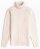 Natrual Style Iceland Womens Braided High Neck Wool Jumper White