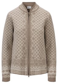 Dale of Norway Solfrid Damen Merino Strickjacke Beige