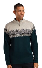 Dale of Norway Moritz Herren Merino Strickpullover Petrol