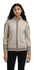 Dale of Norway 140th Anniversary Damen Merino Strickjacke Beige