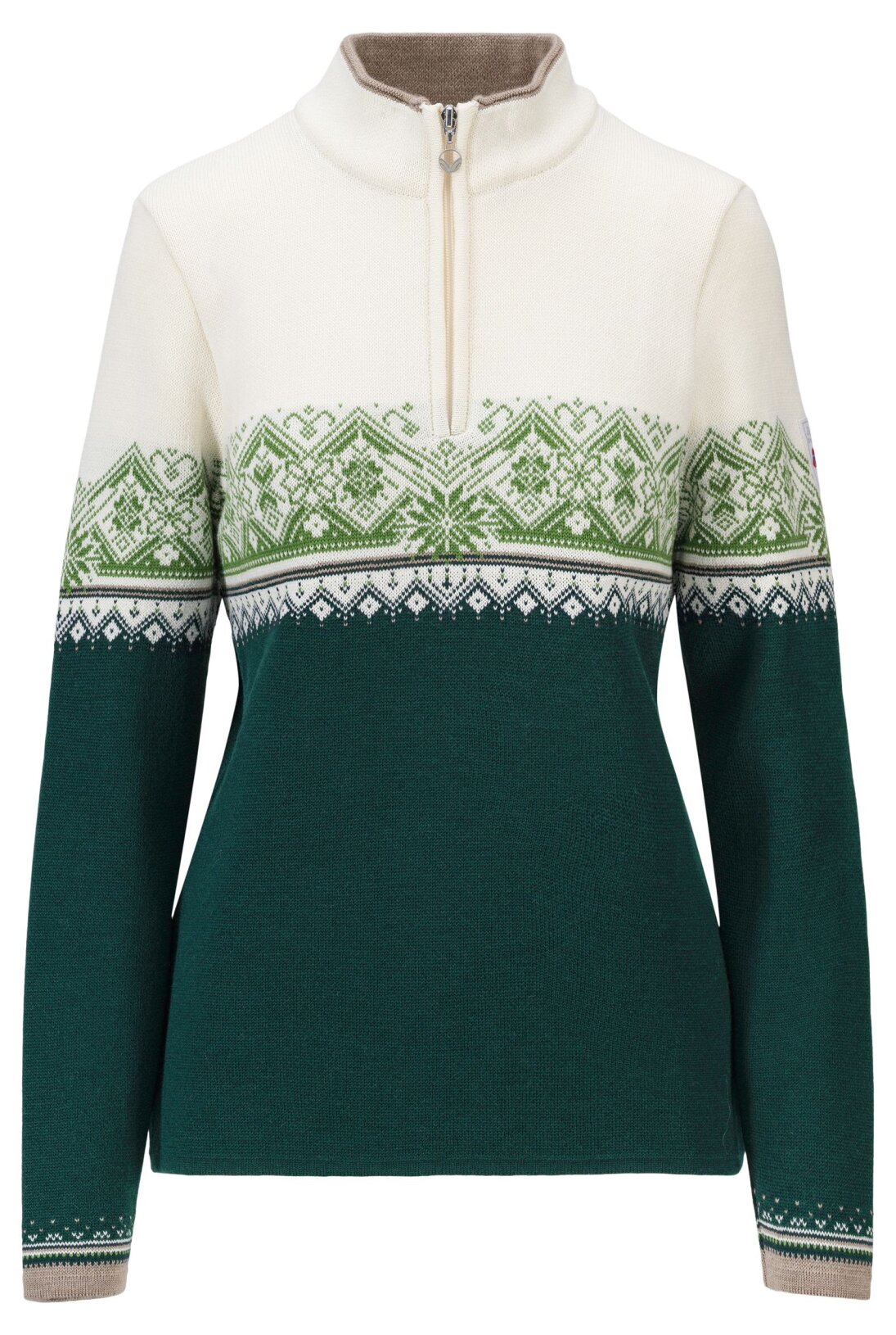 Moritz Women's Merino Sweater Petrol White 299,00 €