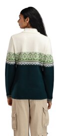 Dale of Norway Moritz Damen Merino Pullover Petrol Weiss